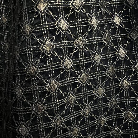 NWT blessed are the meek Black and Gold Mini Dress Size 1 - Picture 4 of 8